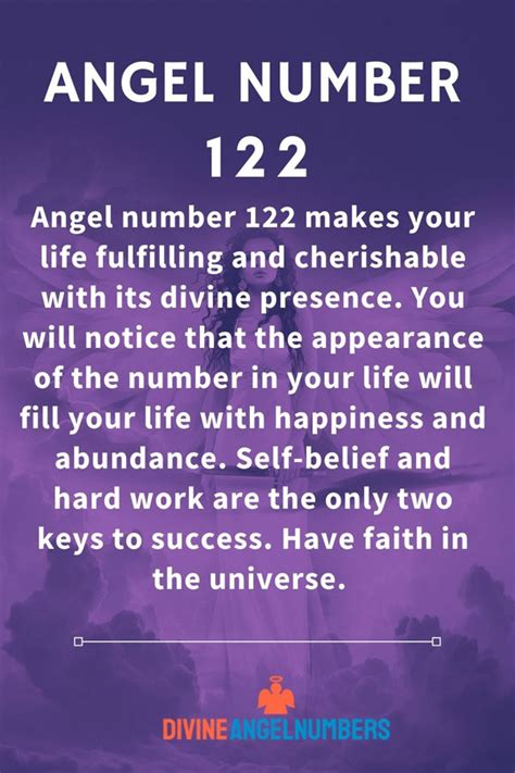 122 Angel Number meaning